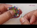 How to make Flower jewelry with Seed beads/Pendant/Earrings/Step-by-step tutorial diy