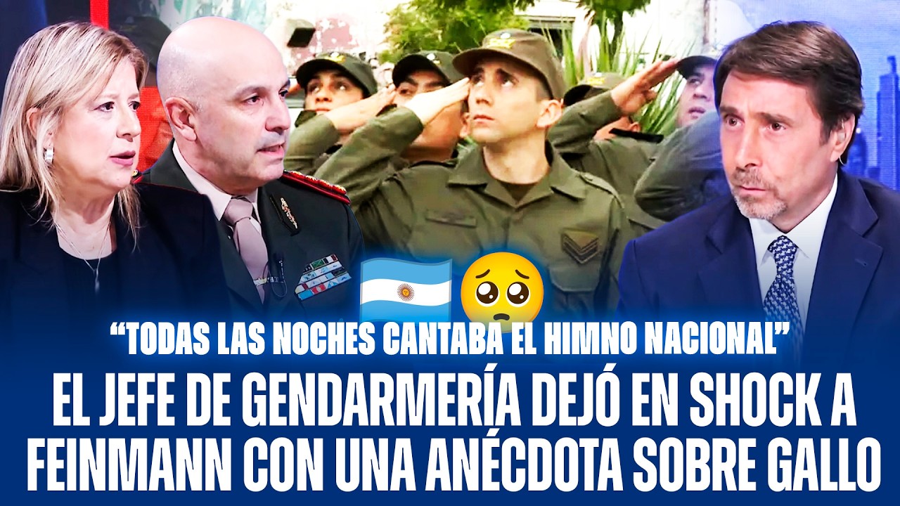 EL JEFE DE GENDARMERÍA DEJÓ EN SHOCK A FEINMANN CON UNA ANÉCDOTA SOBRE NAHUEL GALLO