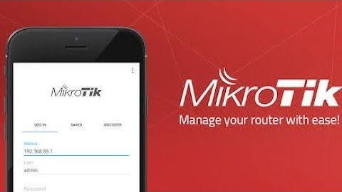 Mikrotik Mobile App | Access your Mikrotik Router using this App | it