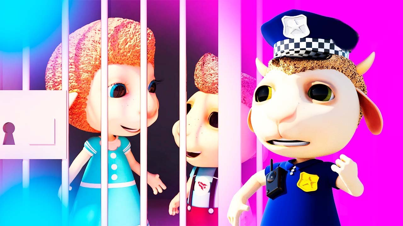 Police Officer👮 - Baby's Helper 🚓 Little Prison | Kids Cartoon | Animation for Kids | Kids Stories