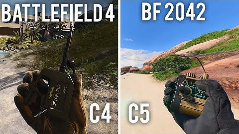 Battlefield 2042 vs Battlefield 4 | C5 & C4 Comparison Attention to Detail & Graphics!