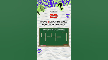 Mind-Bending Matchstick Math: Turn 4-4=7 into a Correct Equation!