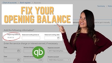 Easily Fix An Opening Balance in Quickbooks Online (QBO)