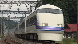 東武100系105F特急けごん24号浅草行き1024ﾚ