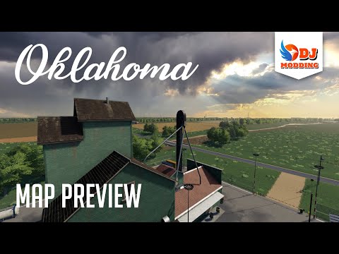 Oklahoma By DJ Modding - The Epic Maps Just Keep On Coming! - Farming Simulator 19