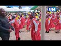 WATOTO WA MAFINGA, IRINGA WALIVYOVURUGA WATU MBELE YA BALOZI WA PAPA