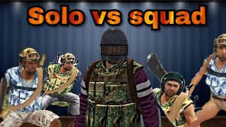 Solo vs Squad  “+13 KILLS