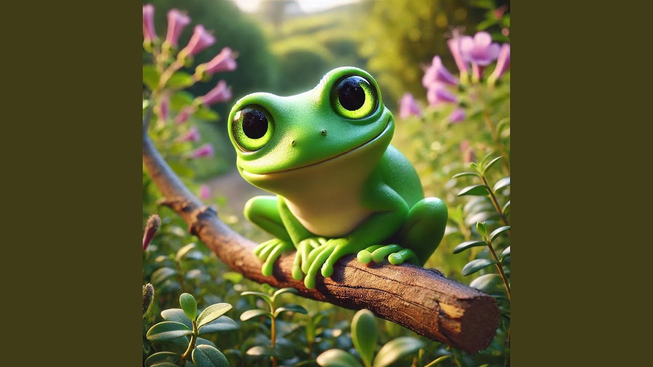The Mediterranean tree frog (Hyla meridionalis) Song for Kids | Nursery ...