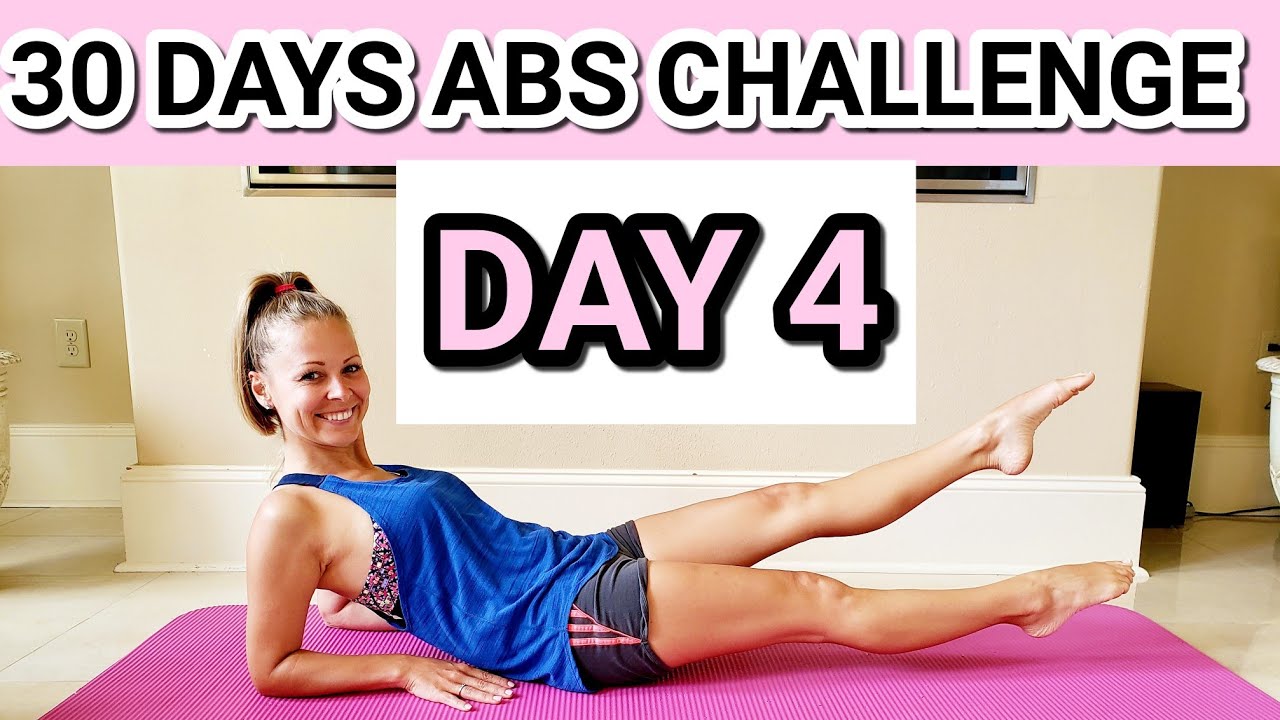 30 DAY ABS CHALLENGE FOR FLAT ABSDAY 4FLUTTER KICK3 MINUTES FOR A