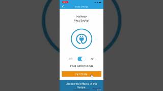 Using the Texecom Connect app to create Recipes for Automation