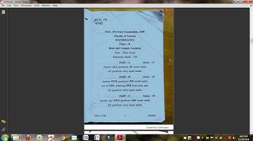 M.Sc mathematics previous// Mlsu//paper in PDF// paper-2//2008
