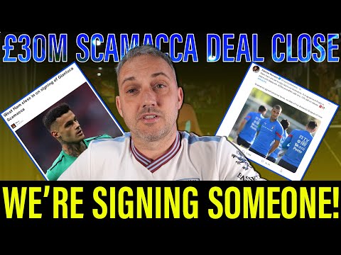 £30M Scamacca about to sign for West Ham? | Moyes must push transfer through and forget about Broja