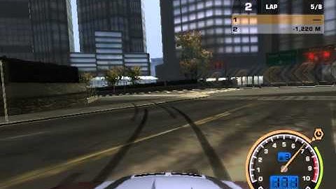 NFS MW Little Italy GT + N2O 2nd Lap 55.02 No Timebug MJSxRacer