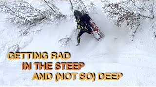 EXTREME SLEDDING IN THE STEEP AND (NOT SO) DEEP by NorthWest Dynasty 1,107 views 1 year ago 7 minutes, 46 seconds