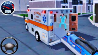 Ambulance Rescue Emergency Drive 🚑 Real City Ambulance Driver Simulator - Android Gameplay screenshot 3