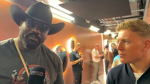 “WHAT THE F*** WAS JOHNNY FISHER DOING?” Derek Chisora & Giorgio Visioli | DAVE ALLEN KO