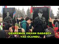 Şəhid Orxan Dadaşov ad günündə yad olundu - Ağdam Şəhidlər xiyabanı