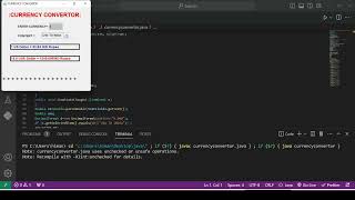 Currency Converter in Java Swing | Simple GUI Project #CurrencyConverter #JavaSwing #JavaProject