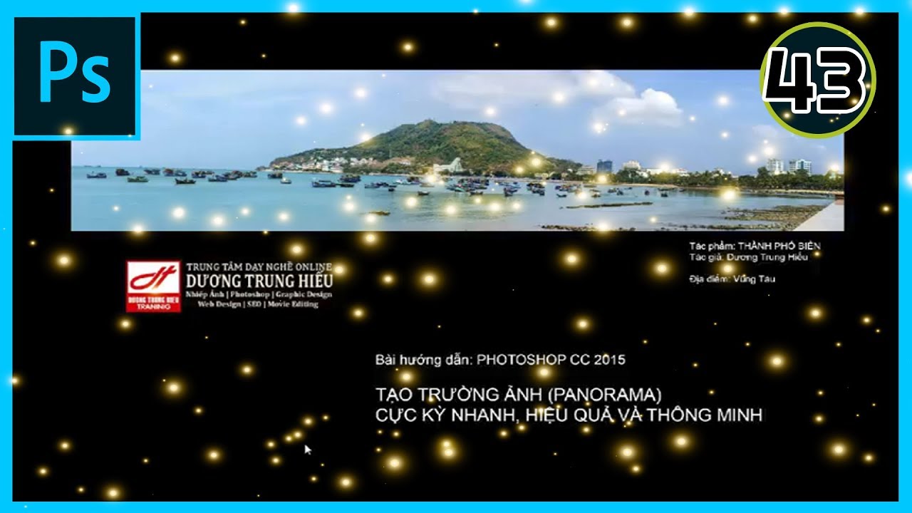 Tự Học Photoshop CC Với Ks.Dương Trung Hiếu | Bài 43 - Nâng Cao - YouTube