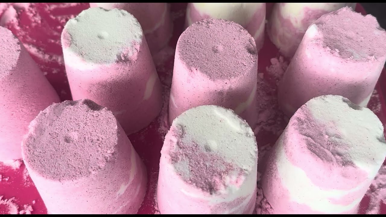 Marble baking soda and heavy Rain 🌧️ ASMR 