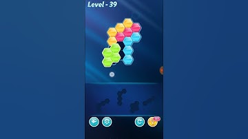 Block Hexa Puzzle Beginner Level 39 Walkthrough