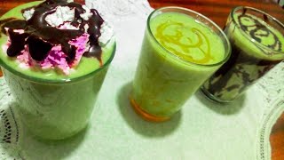 طريقة سريعة لتحضير عصير الأفوكادو بالحليب  Avocado juce