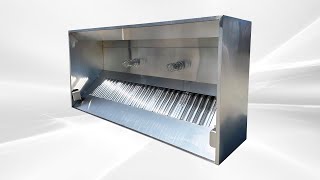 Special smoke exhaust machine for restaurant canteen 8 ft NSF Restaurant Hood HOOD-8