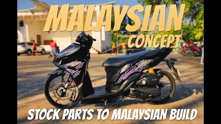 Honda Click V3 Stock to Malaysian Concept | Build Series | Click 2023 | Vario