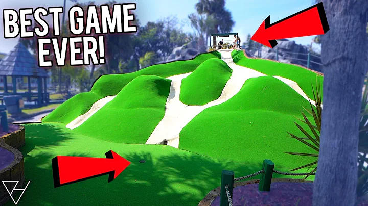 Elisha's Best Mini Golf Game Ever! - So Many Holes...