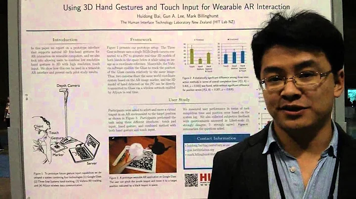 w10308: Using 3D Hand Gestures and Touch Input for Wearable AR Interaction