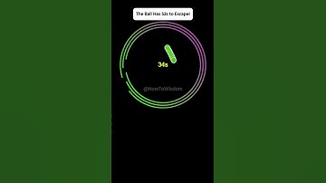 Satisfying Bouncing Ball Escape Animation  #asmr #bouncingballanimation #bouncyballs #satisfying