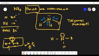 Is NH3 (Ammonia) Polar or Non-Polar? Lewis Structure