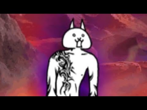 Beating Crazed Titan Cat (The Battle Cats) - YouTube