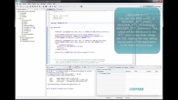 How to use Segger RTT with Emprog ThunderBench