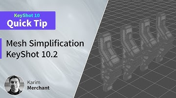 KeyShot Quick Tip - Mesh Simplification Tool