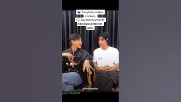 Khaotung apologise for Ray 😂 #firstkhaotung #khaofirst #firstkanaphan #khaotungg #onlyfriendsseries