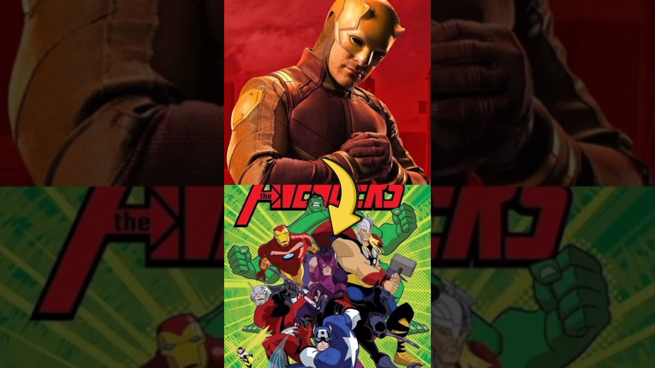 Daredevil in the art style of Avengers Earth's Mightiest Heroes