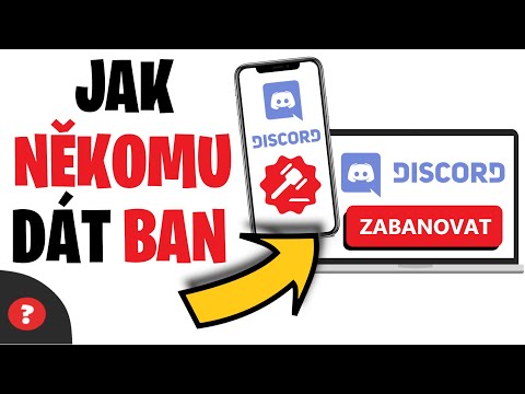 Jak DÁT BAN na DISCORDU | Návod | Počitač / Telefon / Discord / Discord zabanování uživatele