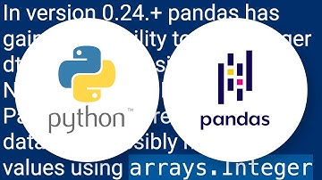 Convert Pandas column containing NaNs to dtype `int`