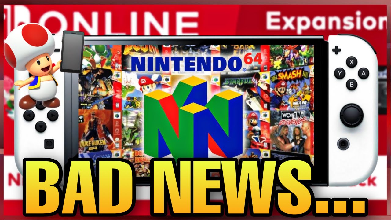 Nintendo Switch Online N64 Games BIG PROBLEM Revealed