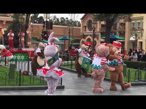 バンドの生演奏とともにクリスマスバージョンの朝のご挨拶！上海ディズニーランドの「Jingle-Bell-Jammin’ with Happy Holidays, Mickey!」