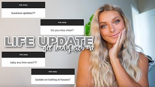LIFE UPDATE Q&A: chit chat get ready with me