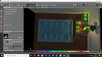 DIALUX EVO 9 - SWIMMING POOL MODEL MAKING AND LIGHTING