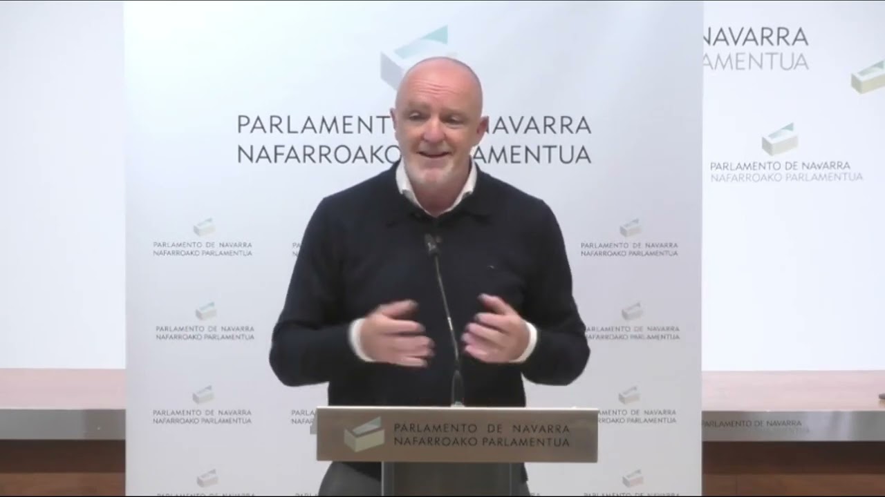 Rueda de prensa tras la Mesa y Junta de Portavoces - Javier Esparza (18/05/2026)