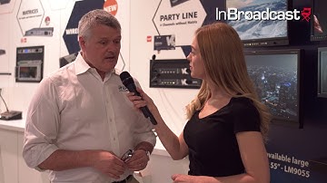 Peter Howarth introduces new AEQ products in NAB 2019 show