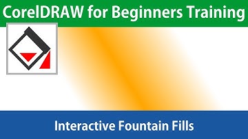 CorelDRAW for Beginners Tutorial the Interative Fill Tool and Fountain Fills