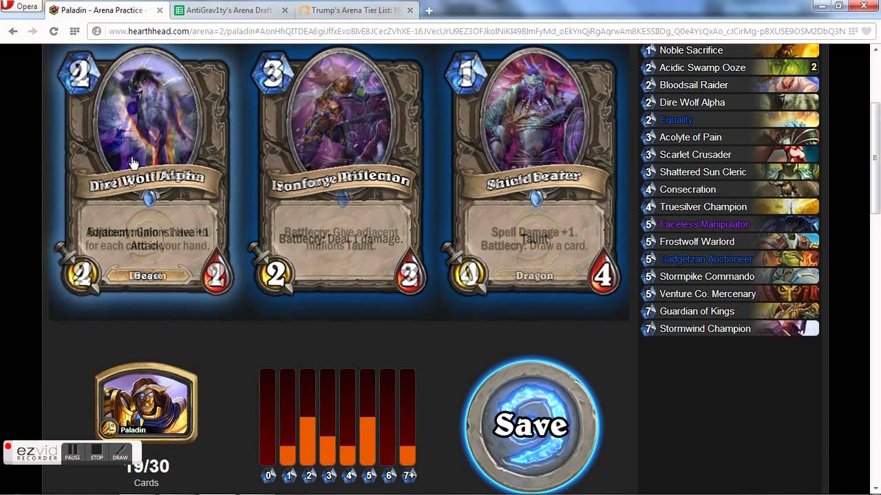 Hearthstone arena guide part 1--- Drafting - YouTube