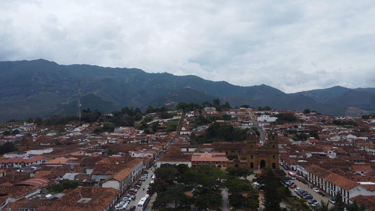Zapatoca, Santander | From the top | DJI 4K