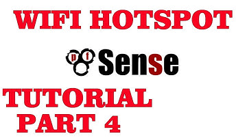 PFSENSE CAPTIVE PORTAL (WIFI HOTSPOT) TUTORIAL PART 4