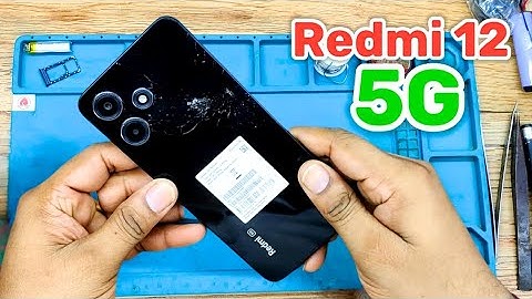 How To Open Redmi 12 Back Panel Cover || Redmi 12 5g Disassembly / Teardown